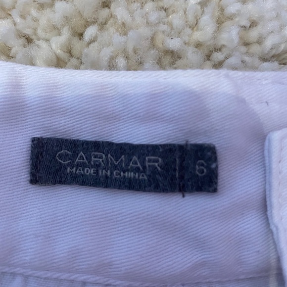 Carmar White Cargo Pants - Picture 3 of 3